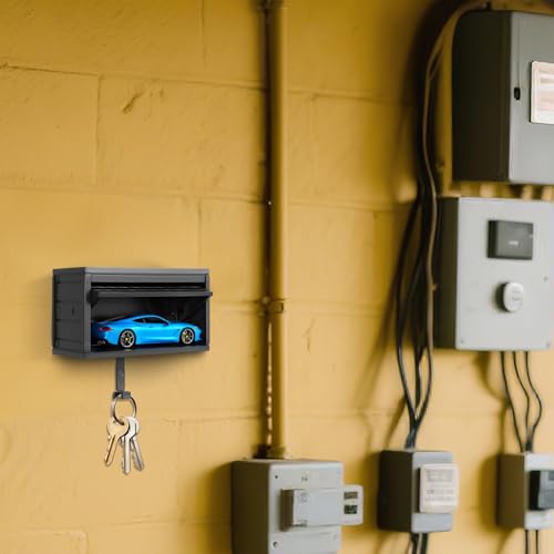 Car Garage Key Holder, Car Key Holder for Wall, Small Cars - Product Imagery
