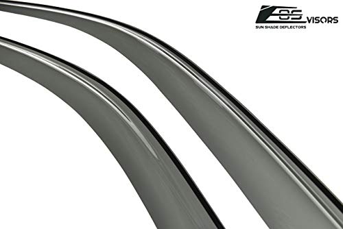 for 2001-2005 Honda Civic 2Dr Coupe Models | EOS Visors Tape-On - Product Imagery