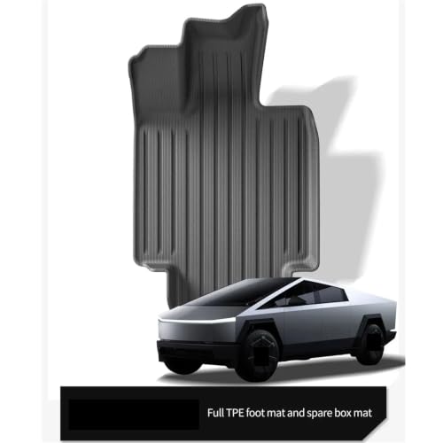 Floor Mats Compatible for Tesla Cybertruck 2024-2026 - Product Imagery