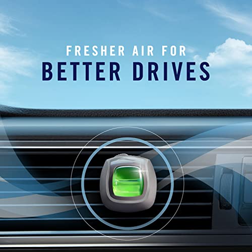 Febreze AUTO Air Freshener, Odor-Fighting Automotive Vent Clip, - Product Imagery