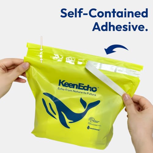 Disposable Car Garbage Bin Bags, 60 pcs, Yellow, Vomit Trash - Product Imagery