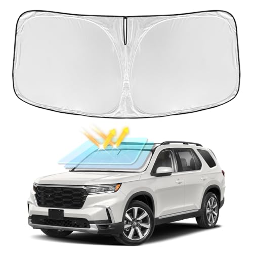 Windshield Sun Shade for Honda Pilot 2016-2025 2026 Sunshade - Product Imagery