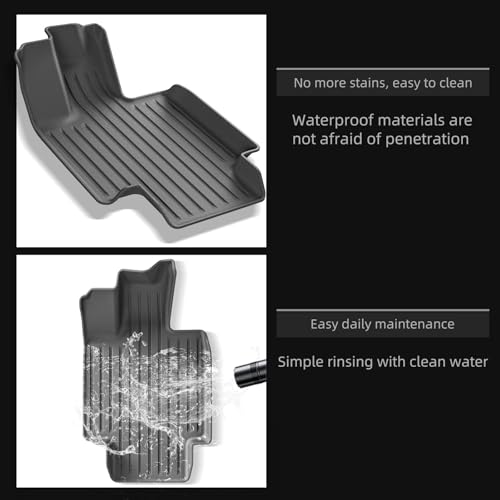 Floor Mats Compatible for Tesla Cybertruck 2024-2026 - Product Imagery