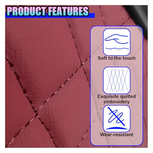 Leather Car Center Console Cover, Armrest Booster - Product Imagery