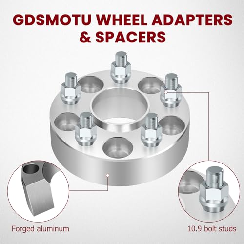 Wheel Spacers, 5x4.5 for Honda CR-V Odyssey Element Pilot for - Product Imagery