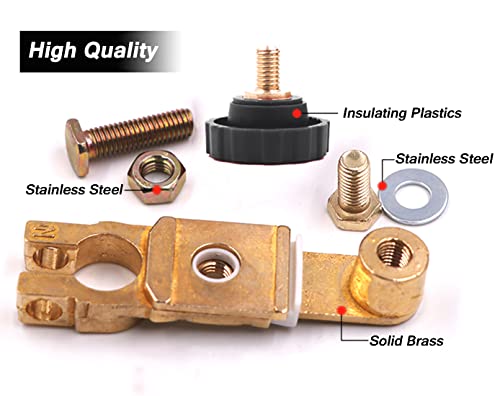 Top Post Battery Disconnect Switch - Quick Disconnect Battery - Product Imagery