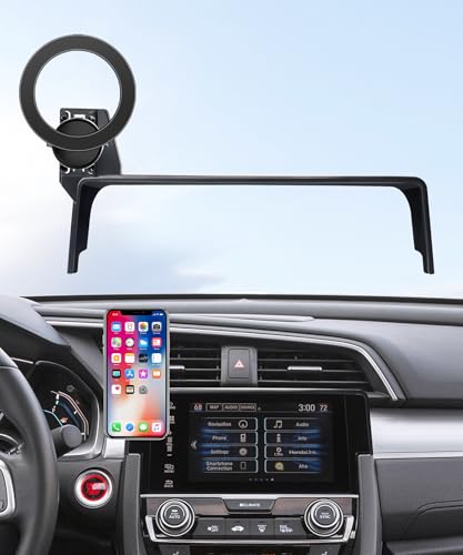 Car Phone Holder for Honda Civic 2016-2021 Accessories, 5/7-inch - Product Imagery