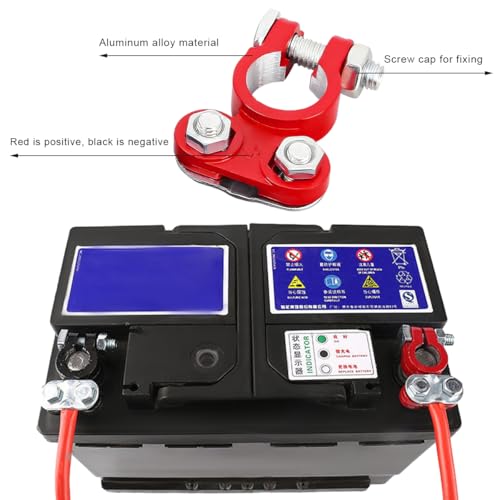 2 PCS Battery Terminal Connector, Anti Corrosion Car Battery - Product Imagery