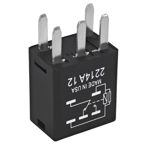 Relay 05269988AA 21911C (Pack of 6), 5 Pins 12V 10A Automotive - Product Imagery
