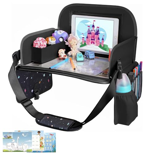 MENZOKЕ Kids Travel Tray, Road Trip Activities for Kids Toddlers - Product Imagery