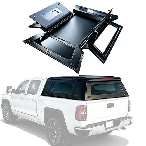 5ft Truck Cap Camper Shell for Honda Ridgeline 2006-2014 - Product Imagery