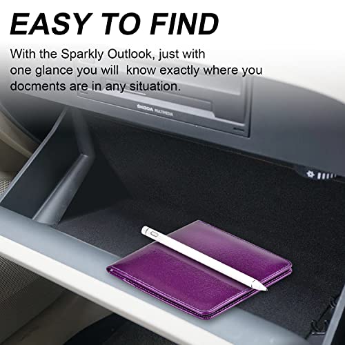 Car Registration and Insurance Holder, Glove Box Organizer, - Product Imagery