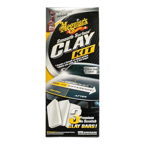 Meguiar's Smooth Surface Clay Kit - Product Imagery