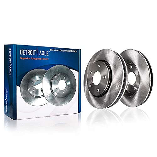 Detroit Axle - Front Brake Kit for 07-17 Toyota Camry Lexus ES350 - Product Imagery