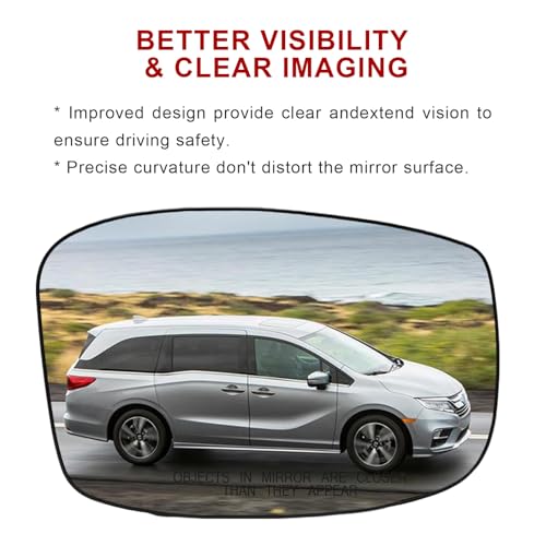 Passenger Side Mirror Replacement for Honda Odyssey 2018 2019, - Product Imagery