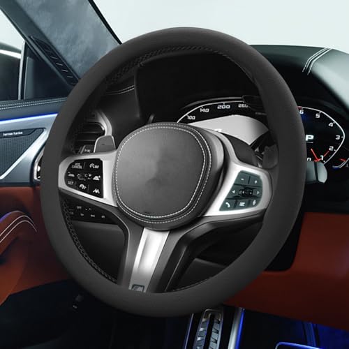 Car Steering Wheel Cover, Cool Non-Slip Silicone Steering Wheel - Product Imagery