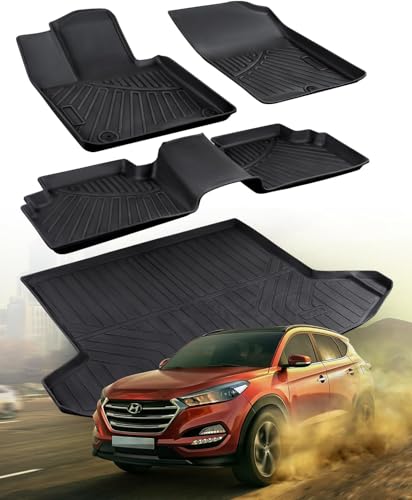 for 2022-2025 2026 Hyundai Tucson Floor Mats (Gas Models Only) - Product Imagery