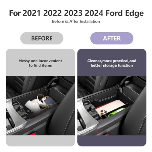 LUWU 2021 2022 2023 2024 2025 Edge Center Console Organizer - Product Imagery