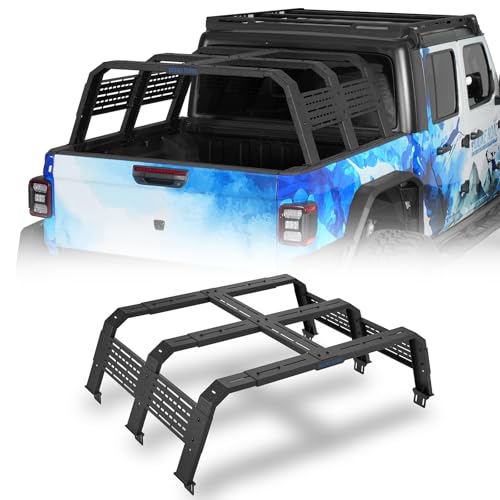 Hooke Road Overland Truck Bed Rack for Toyota Tacoma 5' Bed, - Product Imagery