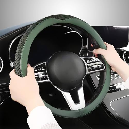 LKWLIKEI Car Steering Wheel Cover, Universal 15 inch, the Latest - Product Imagery