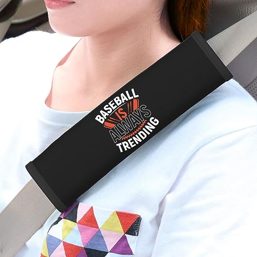 Baseball is Always Trending Car Seat Belt Cover Pad for Adults - Product Imagery