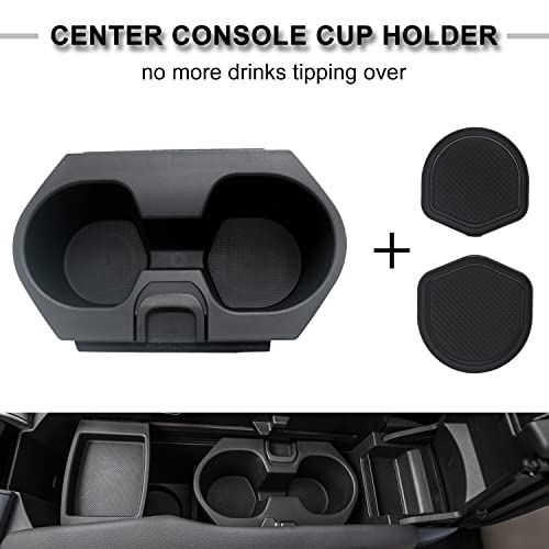 APPERFiT Civic Cup Holder Insert w/Coaster for Center Console - Product Imagery