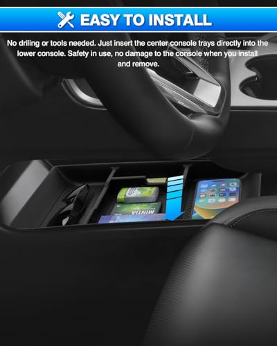 Karltys TPE Center Console Organizer Compatible with Honda - Product Imagery