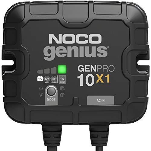 NOCO GENPRO10X1 12V 10A 1-Bank OnBoard Marine Battery Charger & - Product Imagery