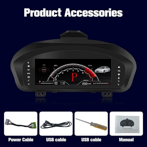Car Speedometer for Honda Accord 2003-2007, 8GB Instrument - Product Imagery