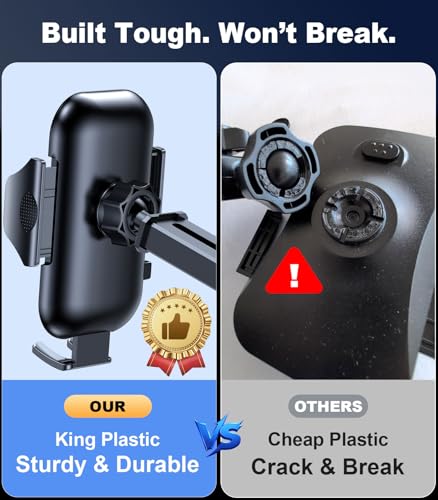 VICSEED 2026 Ultimate Sturdy Car Phone Holder [Upgraded 95+LBS - Product Imagery