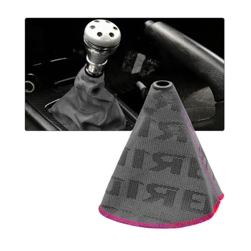 Car Shift Boot Cover, Fabric Shifter Lever Knob Boot Dustproof - Product Imagery