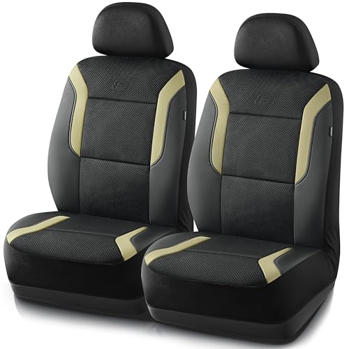 Skechers Memory Foam Car Seat Covers, Air Cool Mesh Thick Seat - Product Imagery