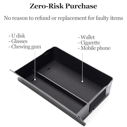 Jaronx For Tesla Model S/X Cubby Drawer Console Organizer - Product Imagery
