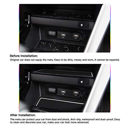 SKTU for 2021 2022 2023 2024 2025 2026 Kia Seltos Door Slot Mat - Product Imagery