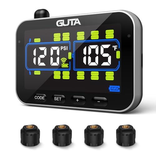 GUTA GT20 Trailer Tire Pressure Monitoring System, TPMS with 4 - Product Imagery