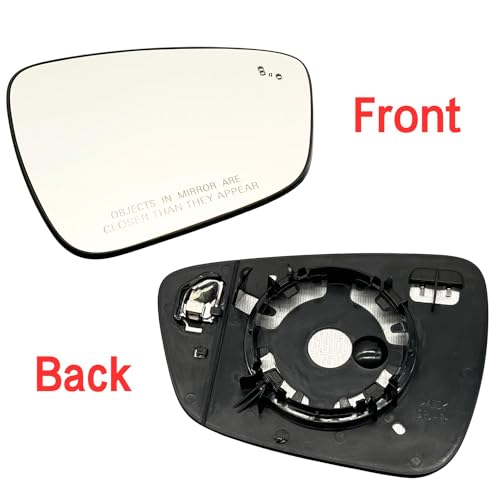 Right Passenger Side Mirror Glass Heated w/Blind Spot Without - Product Imagery