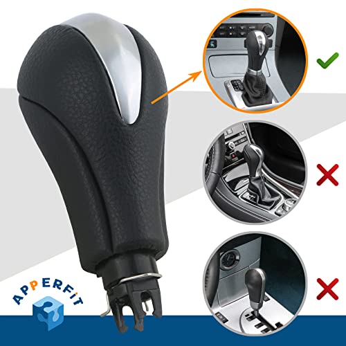 APPERFiT Gear Shift Knob for Automatic Transmission Gear Shifter - Product Imagery