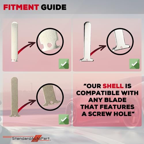 Premium USA Grade for Honda Key Fob Shell – Tough, Reinforced - Product Imagery