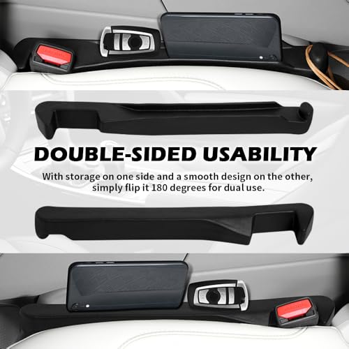 2PCS Car Seat Gap Filler Organizer,3 in 1 Car Seat Side Gap - Product Imagery