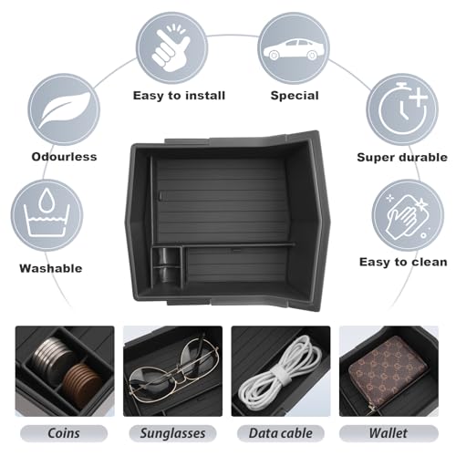 SKTU 2-Pack for 2025 Subaru Forester Center Console Organizer - Product Imagery