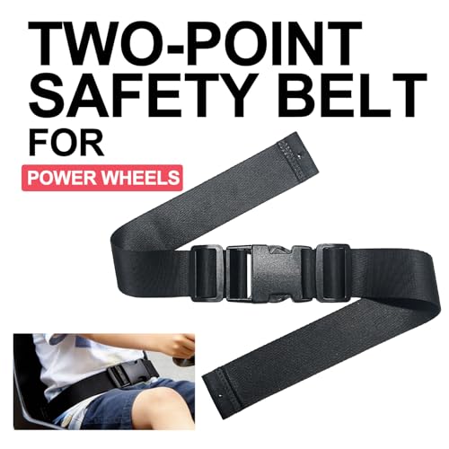 Portable Adjustable Seat Belt for Kids Ride on Power Wheels Toy - Product Imagery