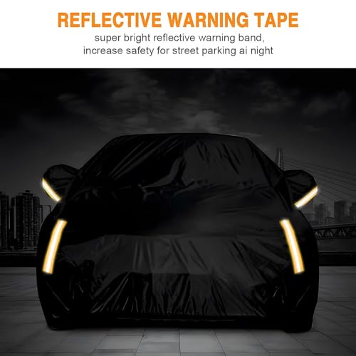 NEVERLAND Car Cover Waterproof All Weather for Sedan 183''L x - Product Imagery