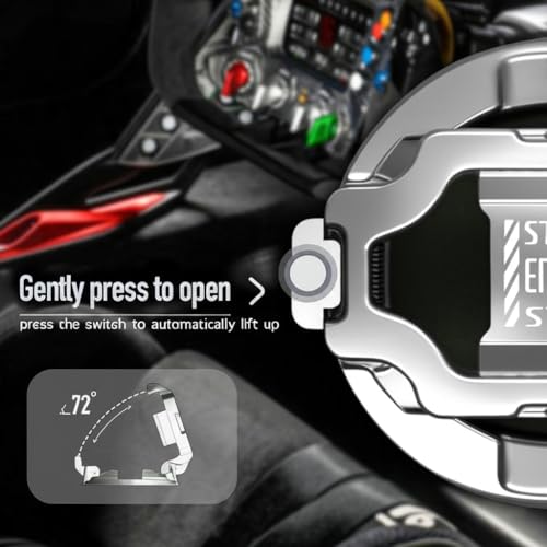𝙊𝙧𝙞𝙜𝙞𝙣𝙖𝙡 | Tybasthe Push Start Button Cover, Car Engine - Product Imagery