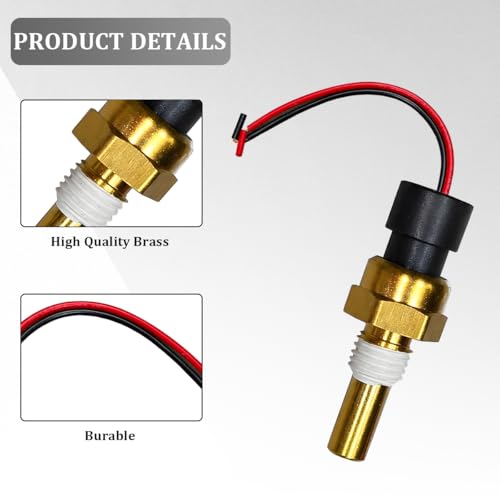 Engine Coolant Temperature Sensor with Connector Pigtail - Product Imagery