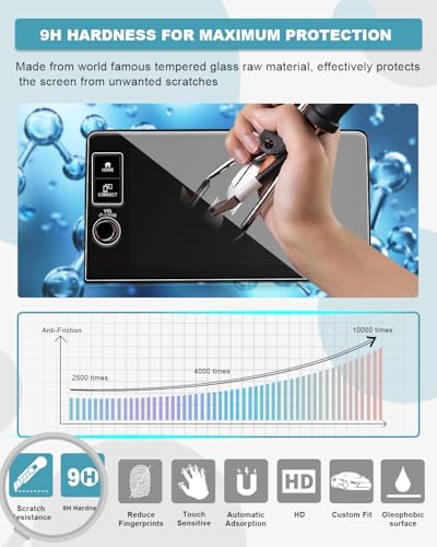 CDEFG for 2026 2027 Honda HR-V Screen Protector 9-Inch Tempered - Product Imagery