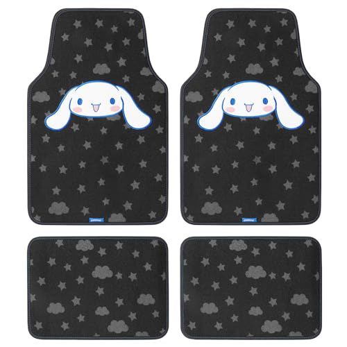 Cinnamoroll Carpet Car Floor Mats - Universal Fit for Cars, SUVs - Product Imagery