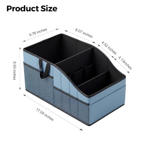 WHHMK Sturdy Leather Car Storage Support Up to 33 LB of Weight, - Product Imagery