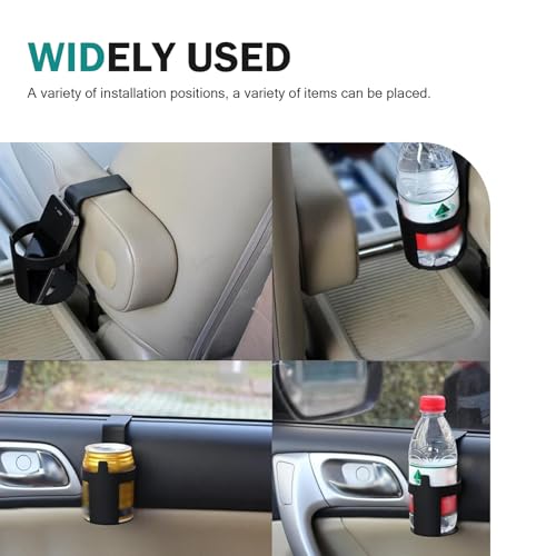 2 PCS Car Hanging Cup Holder, Car Window Glass Seat Armrest Gap - Product Imagery