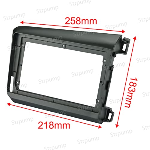 9'' Car Radio Stereo Dash Frame Fascia Bezel Panel Compatible - Product Imagery
