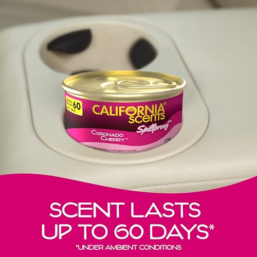 Can Air Freshener and Odor Neutralizer by California Scents, Set - Product Imagery